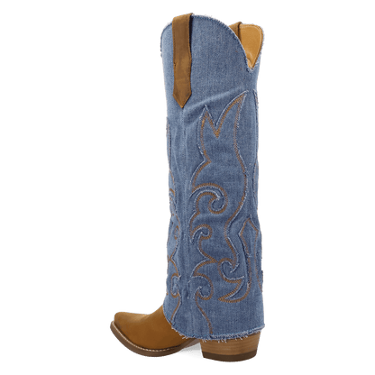 Dingo1969 BLUE JEAN BABY LEATHER BOOT