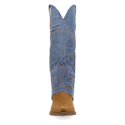 Dingo1969 BLUE JEAN BABY LEATHER BOOT