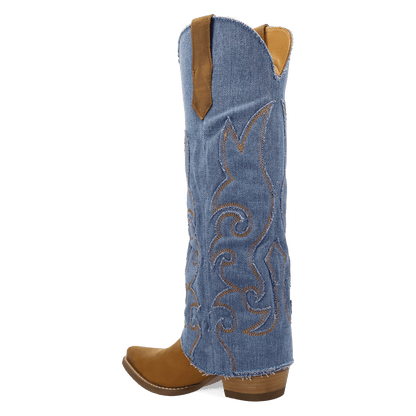 Dingo1969 BLUE JEAN BABY LEATHER BOOT
