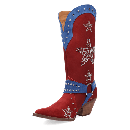 Dingo1969 LUCKY STARS SUEDE LEATHER BOOT