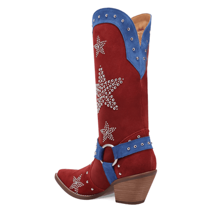 Dingo1969 LUCKY STARS SUEDE LEATHER BOOT