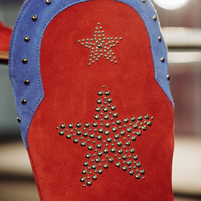 Dingo1969 LUCKY STARS SUEDE LEATHER BOOT