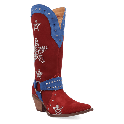 Dingo1969 LUCKY STARS SUEDE LEATHER BOOT