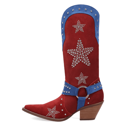 Dingo1969 LUCKY STARS SUEDE LEATHER BOOT