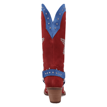 Dingo1969 LUCKY STARS SUEDE LEATHER BOOT
