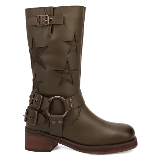 Dingo1969 BLACKLIST LEATHER BOOT