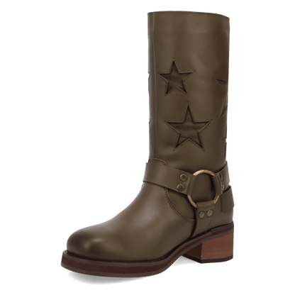 Dingo1969 BLACKLIST LEATHER BOOT