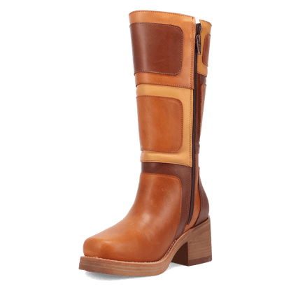 Dingo1969 PATCHES LEATHER BOOT