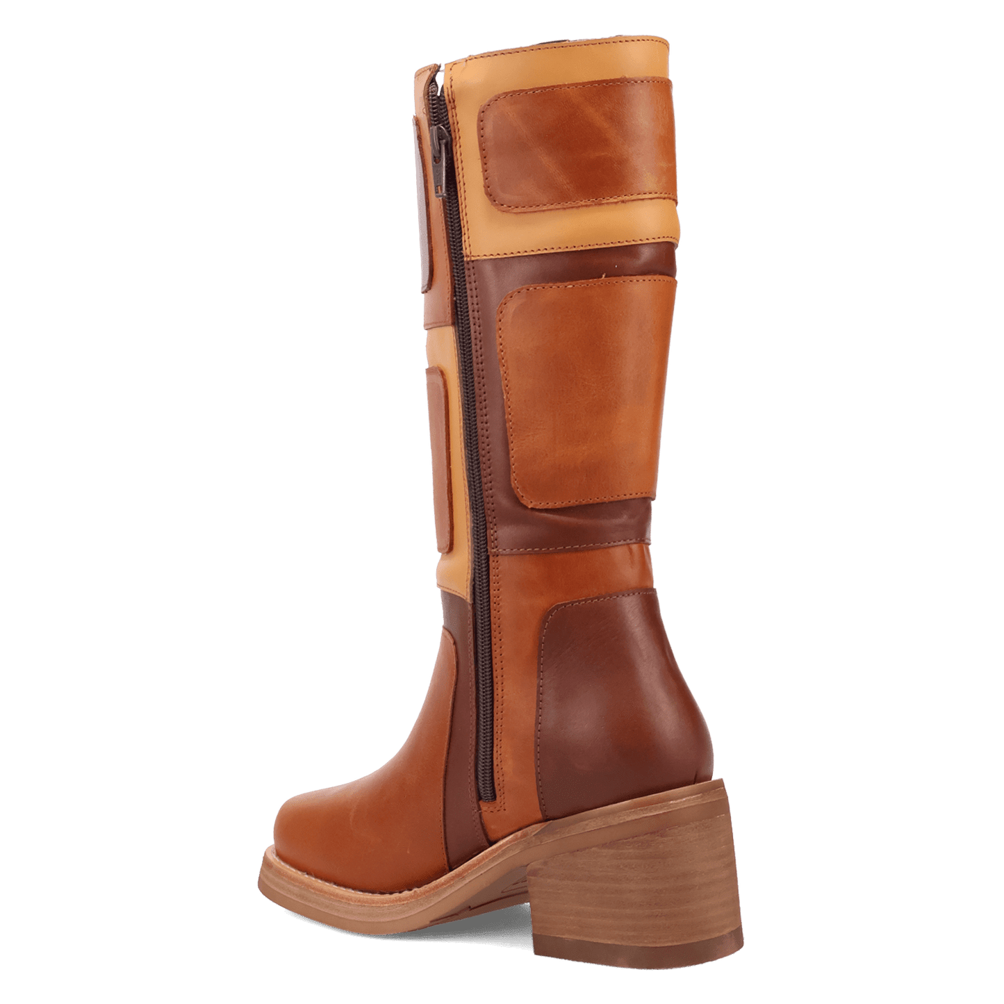 Dingo1969 PATCHES LEATHER BOOT