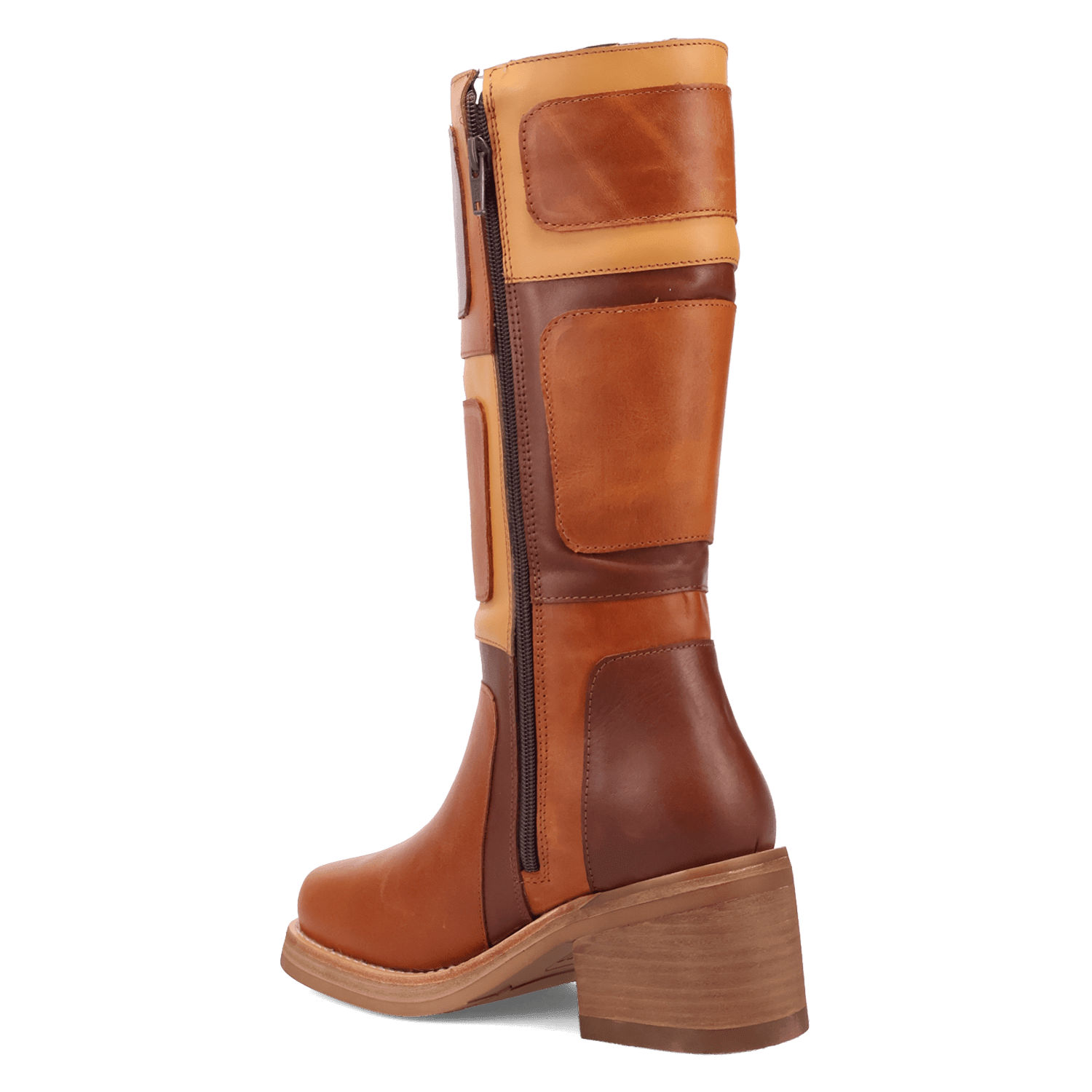 Dingo1969 PATCHES LEATHER BOOT