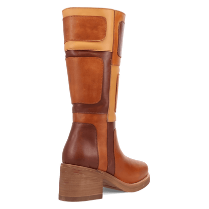 Dingo1969 PATCHES LEATHER BOOT