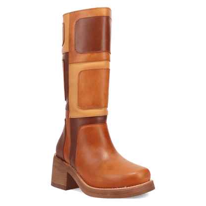 Dingo1969 PATCHES LEATHER BOOT
