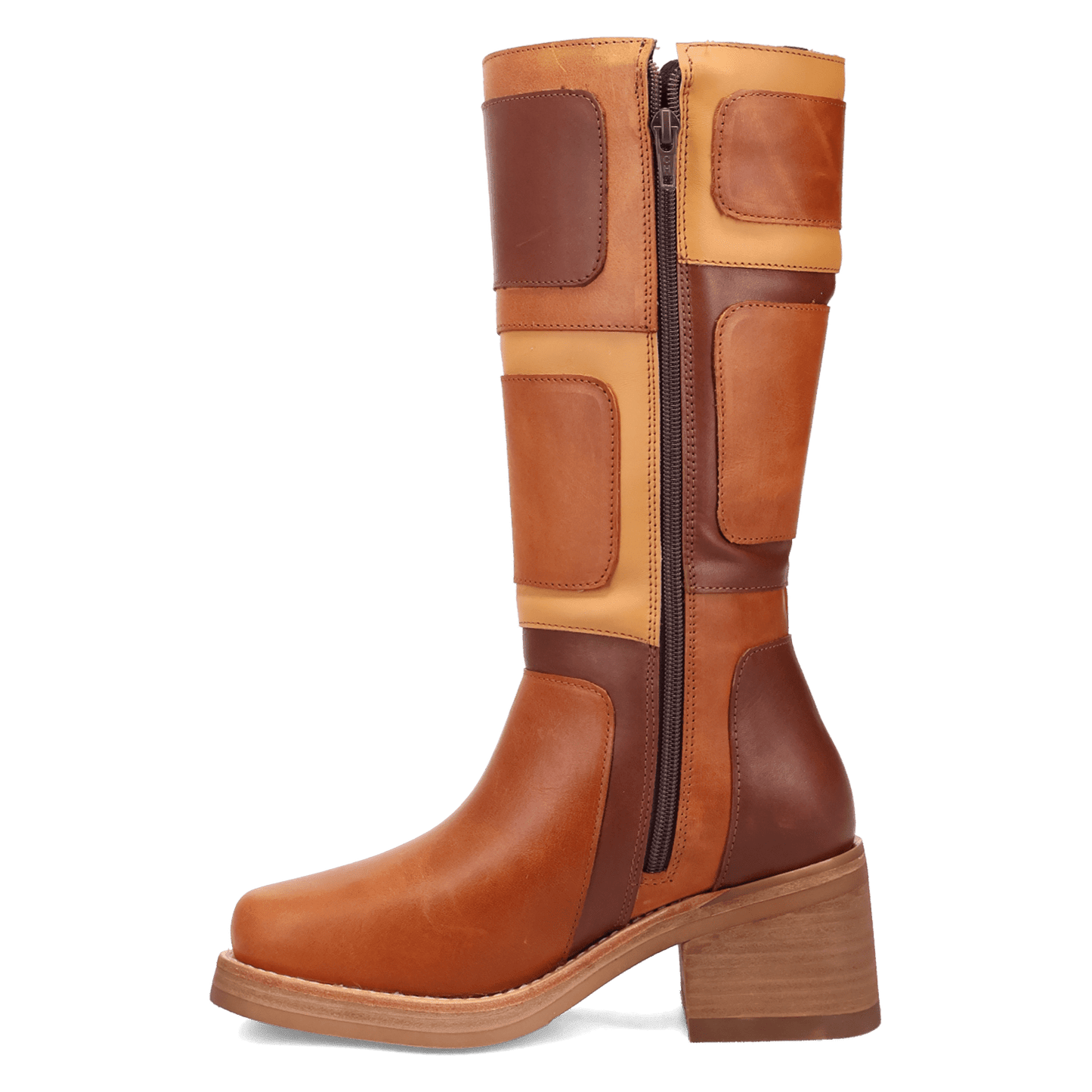 Dingo1969 PATCHES LEATHER BOOT