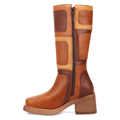 Dingo1969 PATCHES LEATHER BOOT
