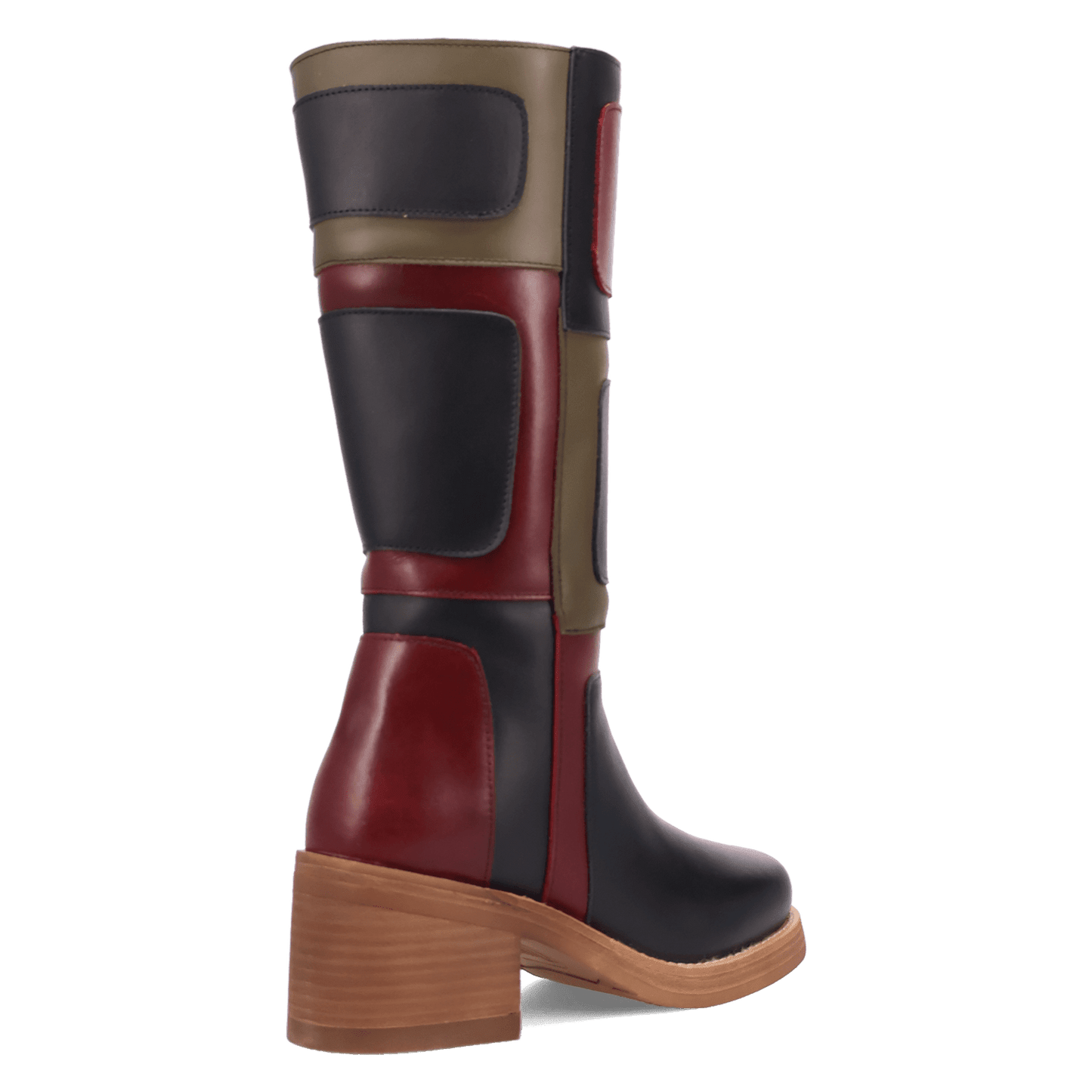 Dingo1969 PATCHES LEATHER BOOT