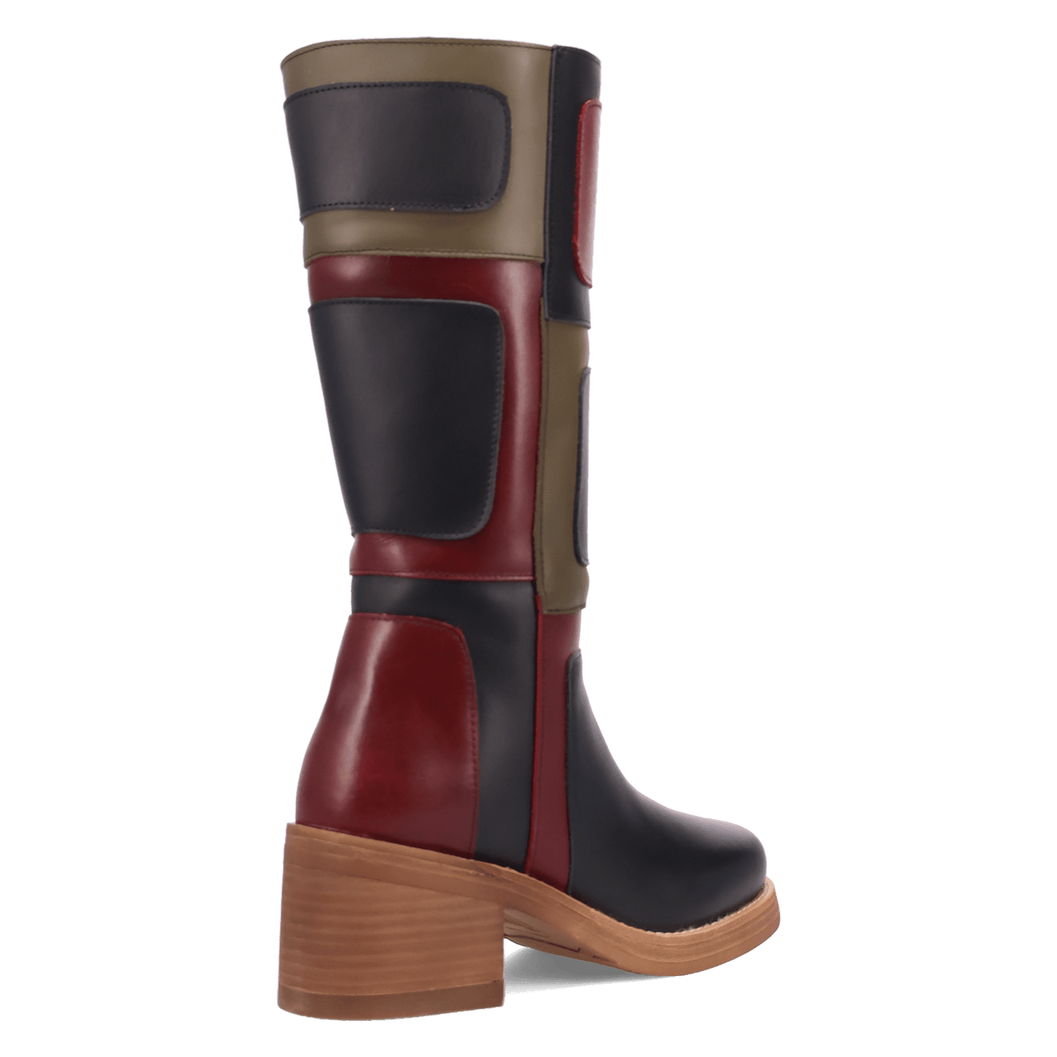 Dingo1969 PATCHES LEATHER BOOT