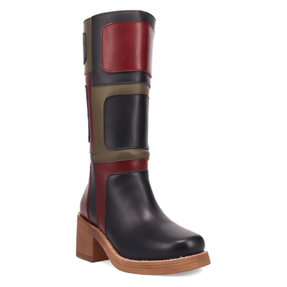 Dingo1969 PATCHES LEATHER BOOT