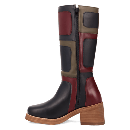Dingo1969 PATCHES LEATHER BOOT