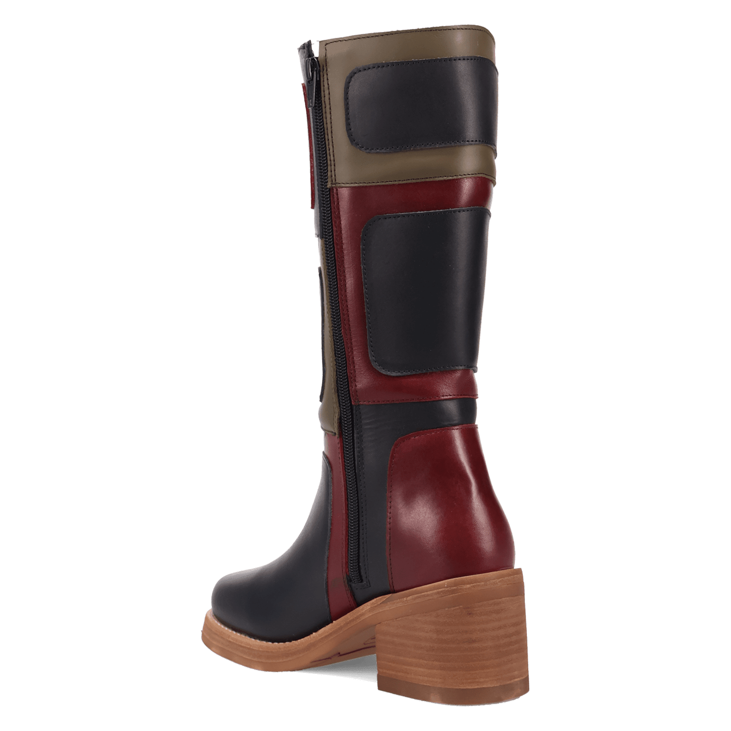 Dingo1969 PATCHES LEATHER BOOT