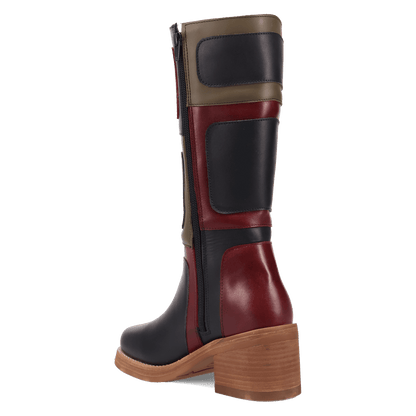 Dingo1969 PATCHES LEATHER BOOT