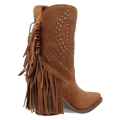 Dingo1969 STAR POWER SUEDE LEATHER BOOTIE