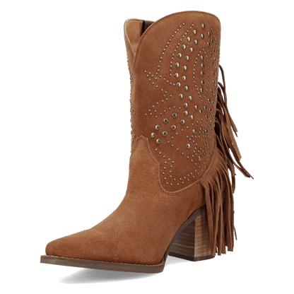 Dingo1969 STAR POWER SUEDE LEATHER BOOTIE