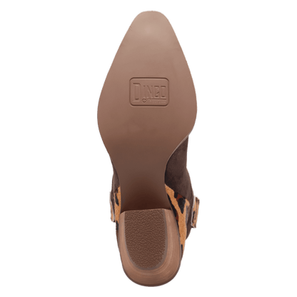 Dingo1969 TEXAS CHARM SUEDE LEATHER BOOTIE