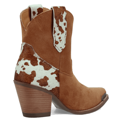 Dingo1969 TEXAS CHARM SUEDE LEATHER BOOTIE