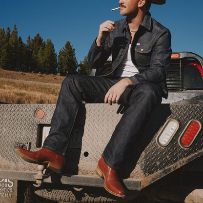 Dingo1969 YOUNG BLOOD LEATHER BOOT