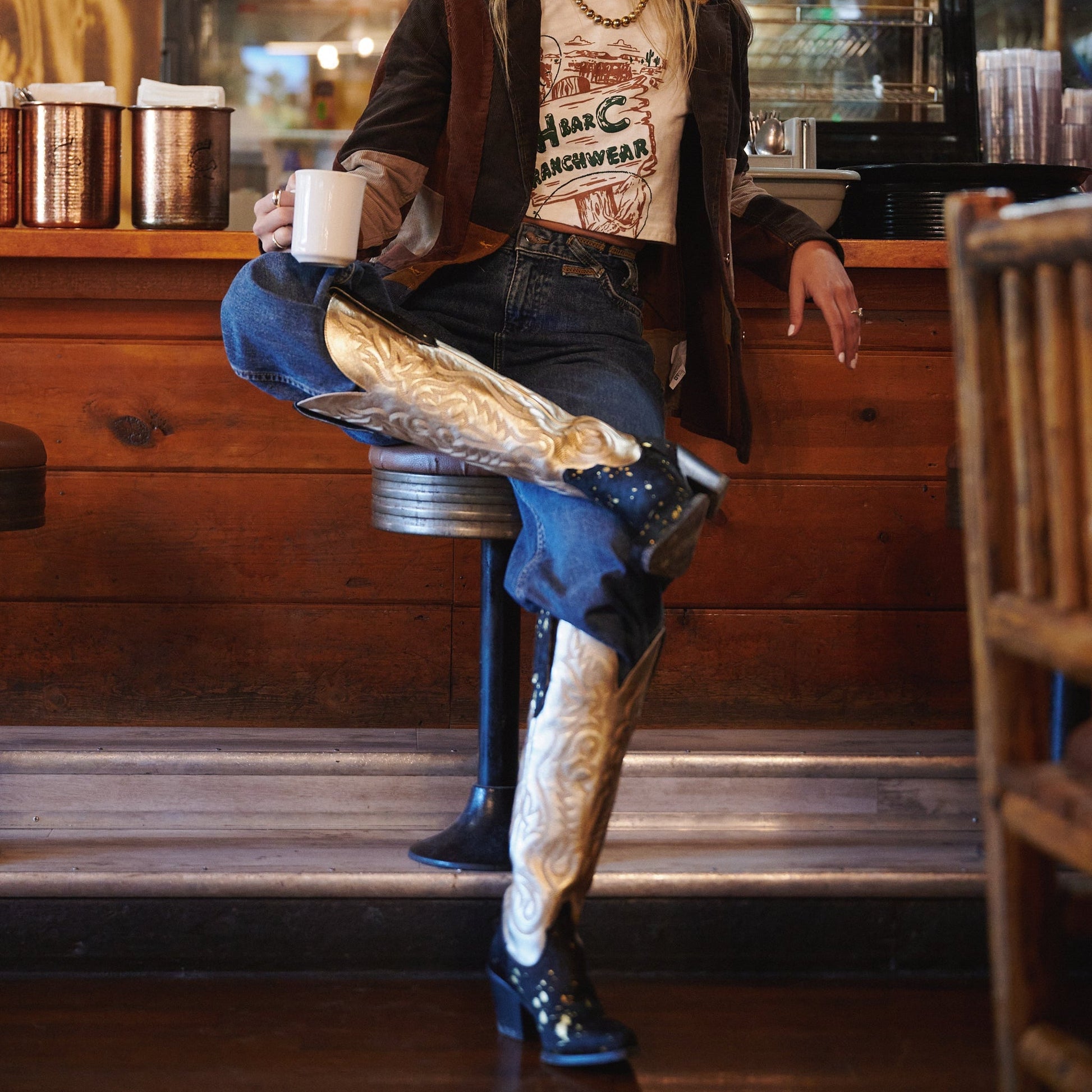 Dingo1969 TAKE NO BULL LEATHER BOOT