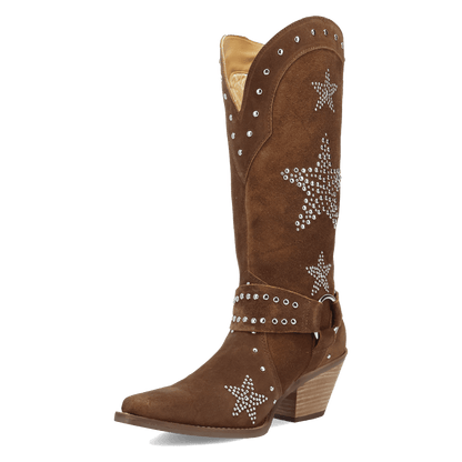 Dingo1969 LUCKY STARS SUEDE LEATHER BOOT