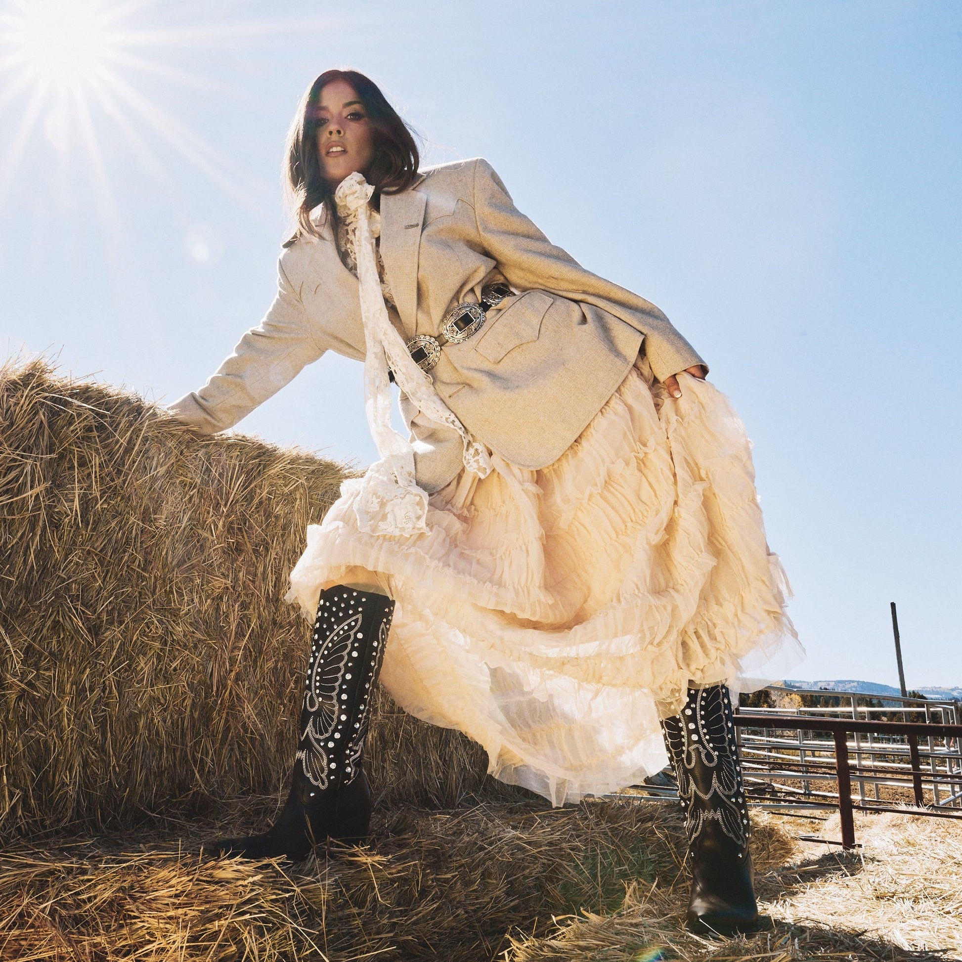 Dingo1969 DIAMONDS FOREVER LEATHER BOOT