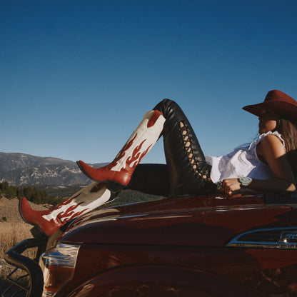 Dingo1969 BURNIN' LOVE LEATHER BOOT