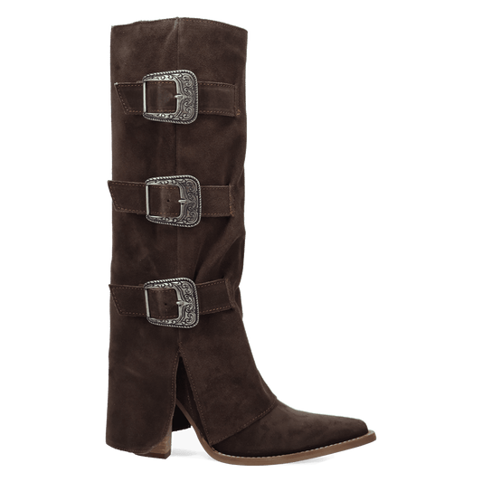 Dingo1969 BUCKLE BUNNY SUEDE LEATHER BOOT