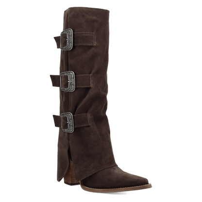 Dingo1969 BUCKLE BUNNY SUEDE LEATHER BOOT