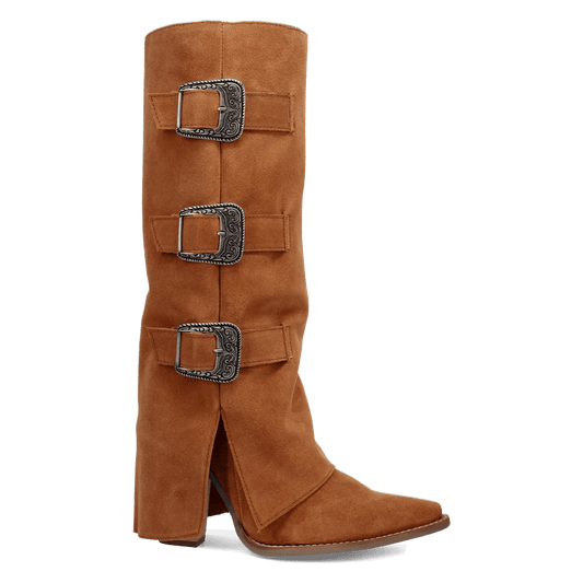 Dingo1969 BUCKLE BUNNY SUEDE LEATHER BOOT