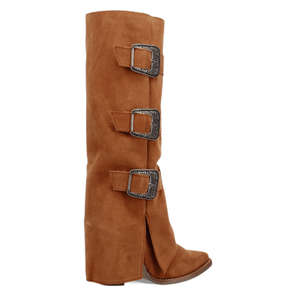 Dingo1969 BUCKLE BUNNY SUEDE LEATHER BOOT
