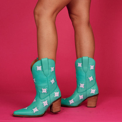 Dingo1969 STARBURST LEATHER BOOT