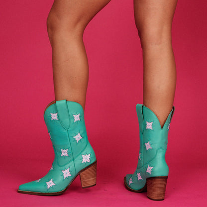 Dingo1969 STARBURST LEATHER BOOT