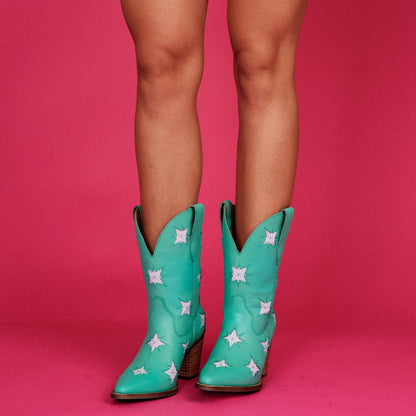 Dingo1969 STARBURST LEATHER BOOT