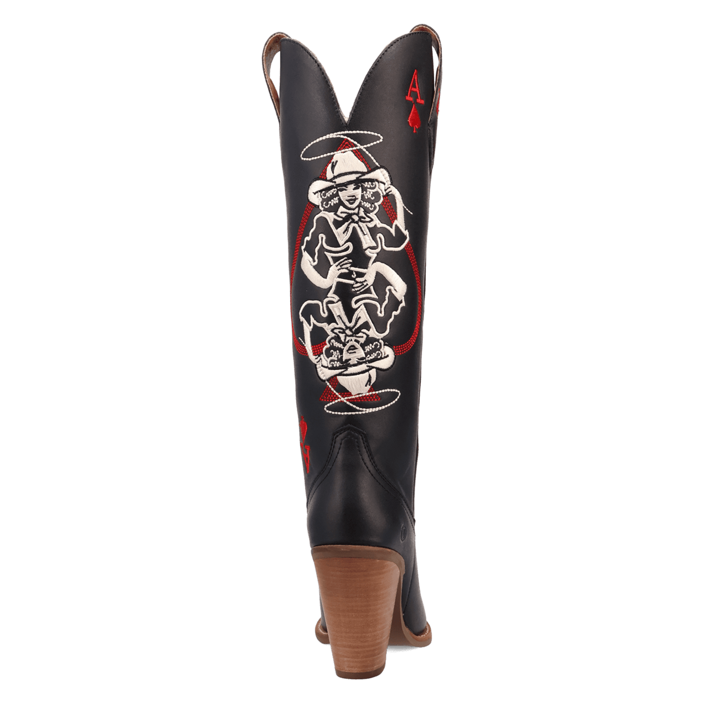 Dingo1969 ACE OF SPADES LEATHER BOOT