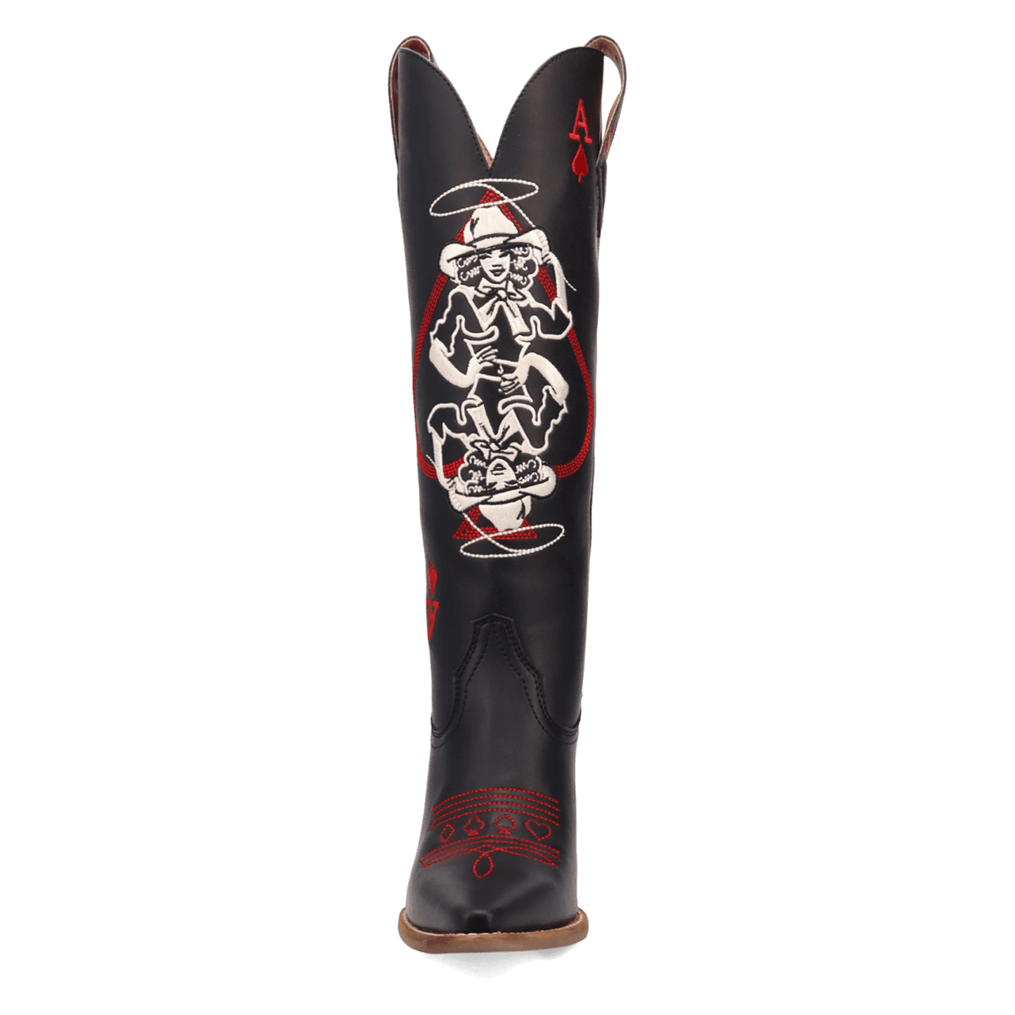 Dingo1969 ACE OF SPADES LEATHER BOOT