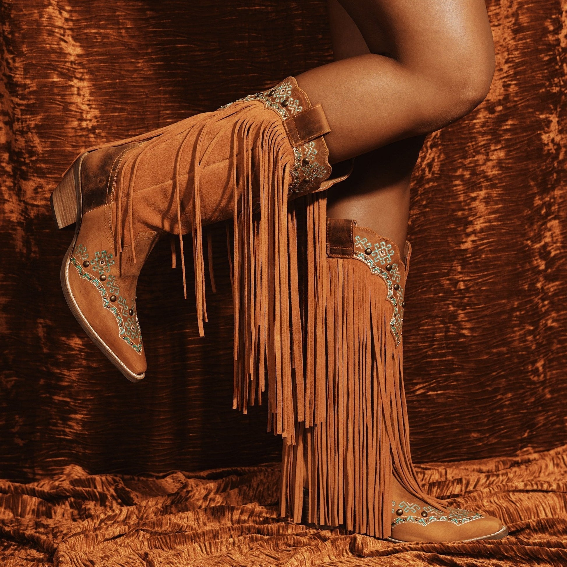 Dingo1969 TEQUILA SUNRISE SUEDE BOOT
