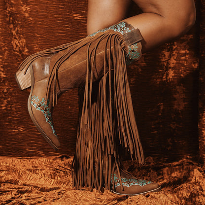 Dingo1969 TEQUILA SUNRISE SUEDE BOOT