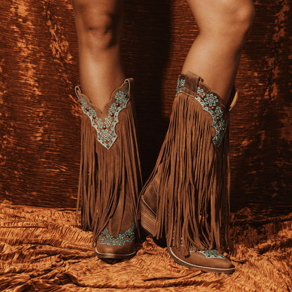 Dingo1969 TEQUILA SUNRISE SUEDE BOOT