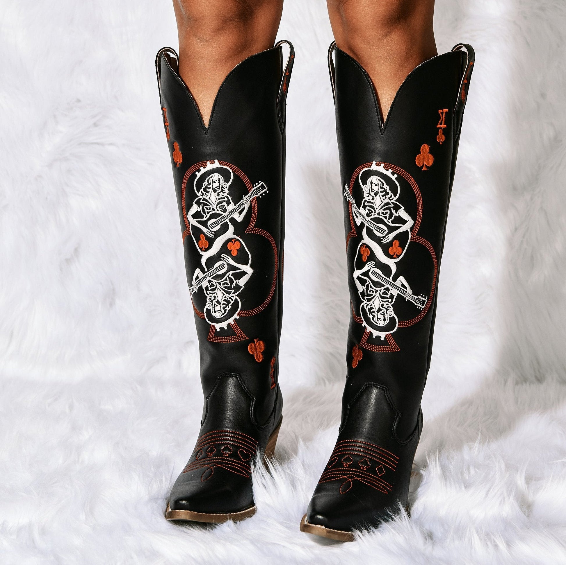 Dingo1969 KING OF CLUBS LEATHER BOOT