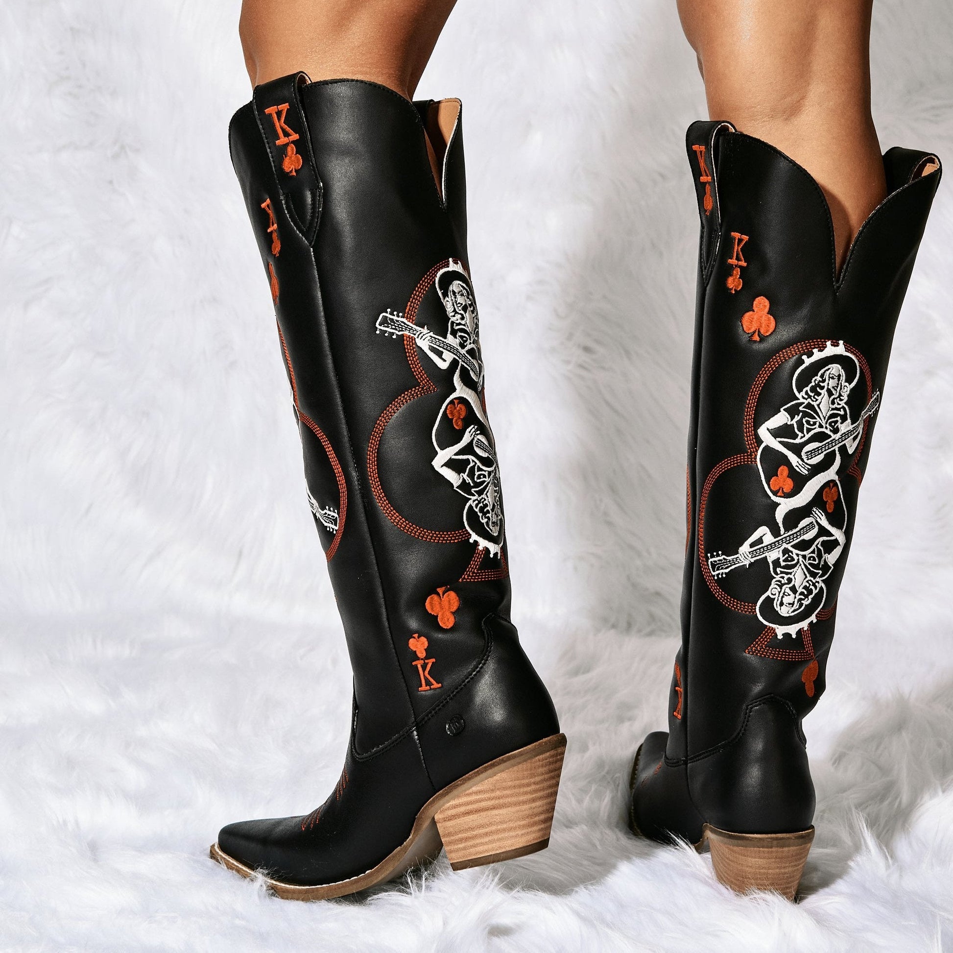 Dingo1969 KING OF CLUBS LEATHER BOOT