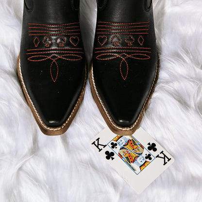 Dingo1969 KING OF CLUBS LEATHER BOOT