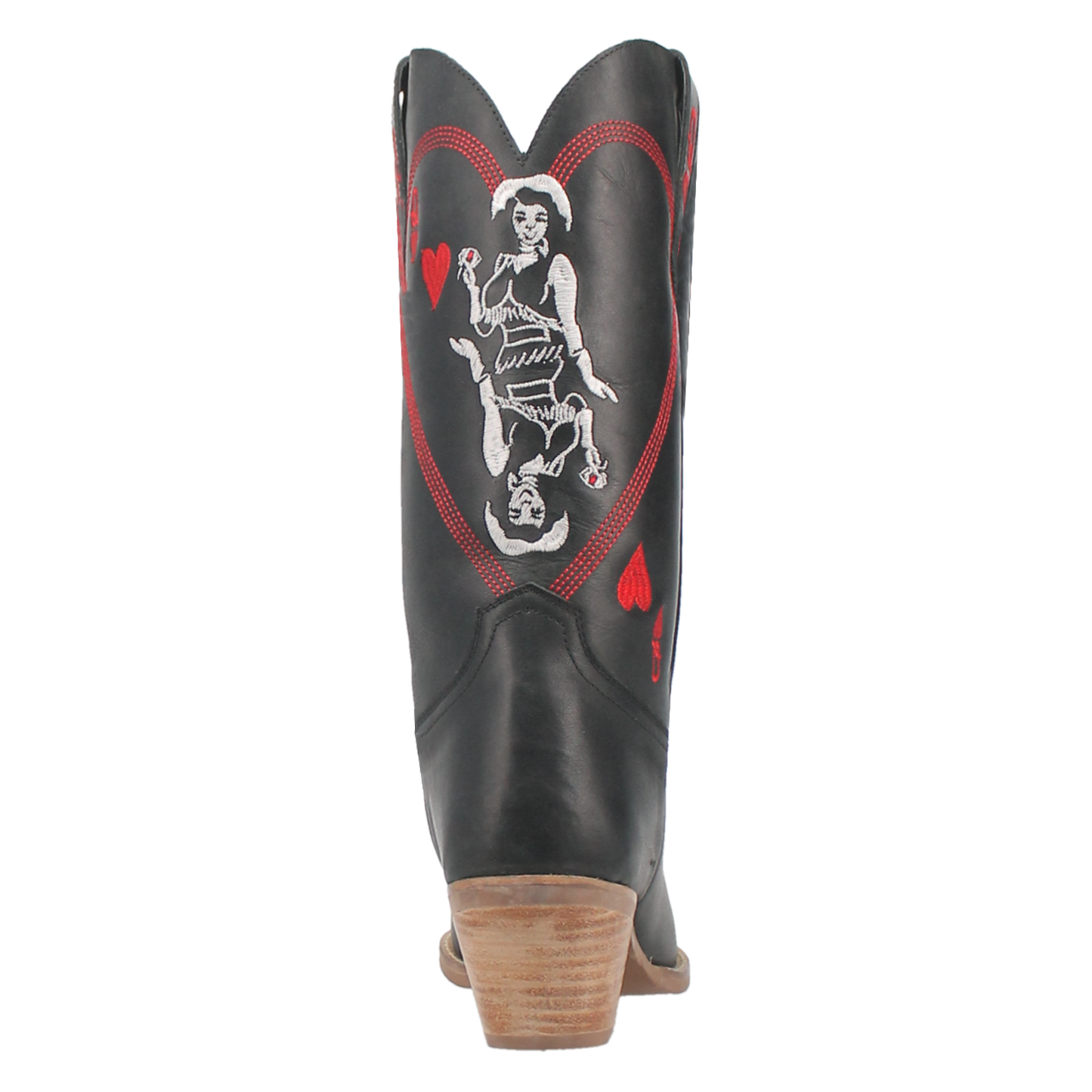 Dingo1969 QUEEN A HEARTS LEATHER BOOT