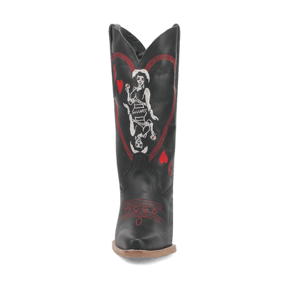 Dingo1969 QUEEN A HEARTS LEATHER BOOT